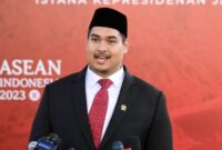 Menteri Pemuda dan Olahraga Republik Indonesia (Menpora), Dito Ariotedjo. (Dok. Menpora.go.id) 
