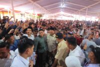 Kehadiran capres nomor urut 2 Prabowo Subianto di Palembang. (Facebook.com/@Prabowo Subianto )

