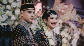 Pernikahan Al Ghazali, dan Alyssa Daguise. (Instagram.com @alghazali7)